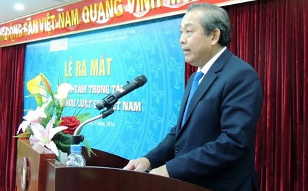 Ra mắt Trung tâm Trọng tài thương mại Luật gia Việt Nam