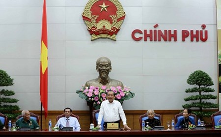 Phó Thủ tướng Trương Hòa Bình tiếp đoàn người có công tỉnh Cà Mau