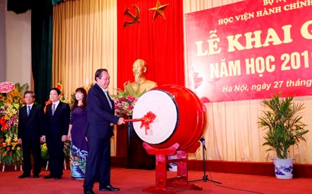 Phó Thủ tướng Thường trực dự khai giảng tại Học viện Hành chính quốc gia