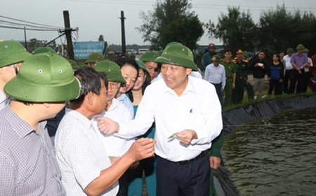 Phó Thủ tướng Thường trực kiểm tra công tác bồi thường thiệt hại tại Hà Tĩnh
