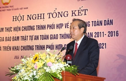 Nâng cao phối hợp bảo đảm trật tự an toàn giao thông