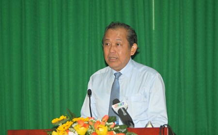 Phó Thủ tướng Thường trực thăm Học viện Cán bộ TPHCM