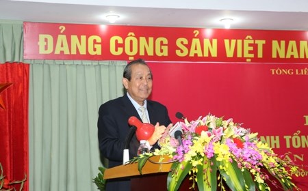 Hoạt động công đoàn phải hướng về cơ sở, hướng về người lao động