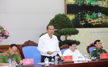Quyết tâm tạo bước chuyển biến rõ rệt trong việc quản lý, khai thác cát