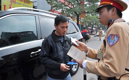 Được sử dụng Giấy đăng ký photo khi lái xe