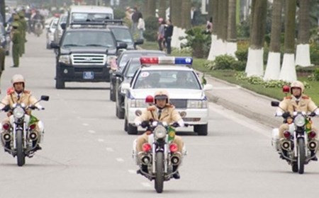 Bảo đảm trật tự, an toàn giao thông phục vụ APEC