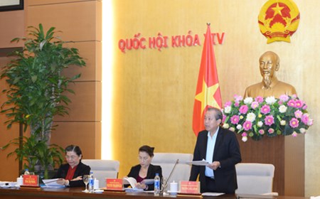 Đoàn kiểm tra của Bộ Chính trị thông báo kết quả thẩm tra, xác minh tại Đảng đoàn QH