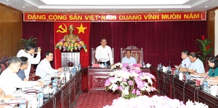 Phó Thủ tướng Thường trực làm việc với lãnh đạo chủ chốt tỉnh Bắc Kạn