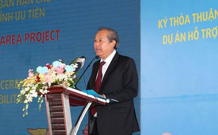 Phó Thủ tướng Thường trực dự khởi công Dự án Xử lý chất độc dioxin tại sân bay Biên Hòa
