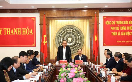 Đưa Thanh Hóa thành tỉnh công nghiệp vào năm 2030