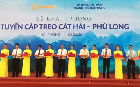 Phó Thủ tướng Thường trực dự khai trương một số công trình tại Hải Phòng