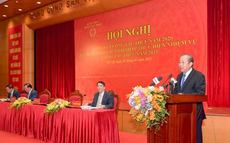 5 nhiệm vụ, giải pháp thực hiện công tác thuế năm 2021
