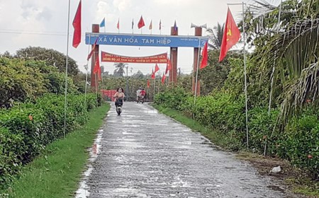 Công nhận 2 xã đảo thuộc tỉnh Bến Tre