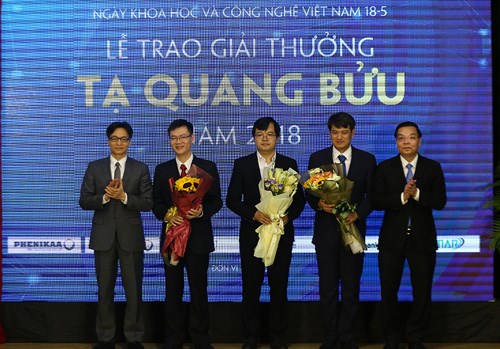 Giáº£i ThÆ°á»Ÿng Táº¡ Quang Bá»­u 2018 Vinh Danh Cac Nha Khoa Há»c Tráº» Hoáº¡t Ä'á»™ng Pho Thá»§ TÆ°á»›ng