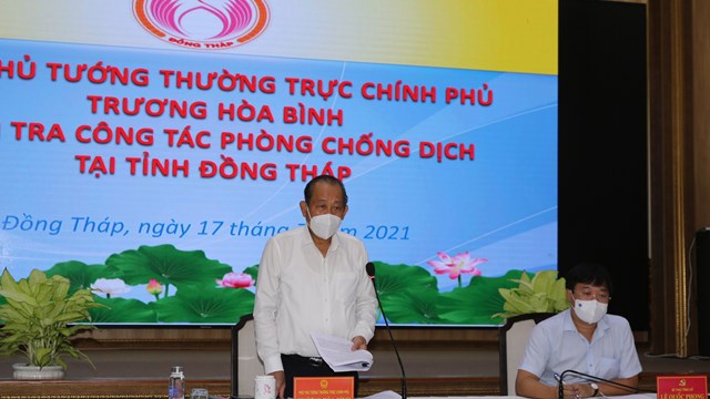Đồng Tháp phải thực hiện nghiêm Chỉ thị 16, quyết tâm giảm cả 3 tiêu chí, không để tình hình dịch bệnh xấu hơn