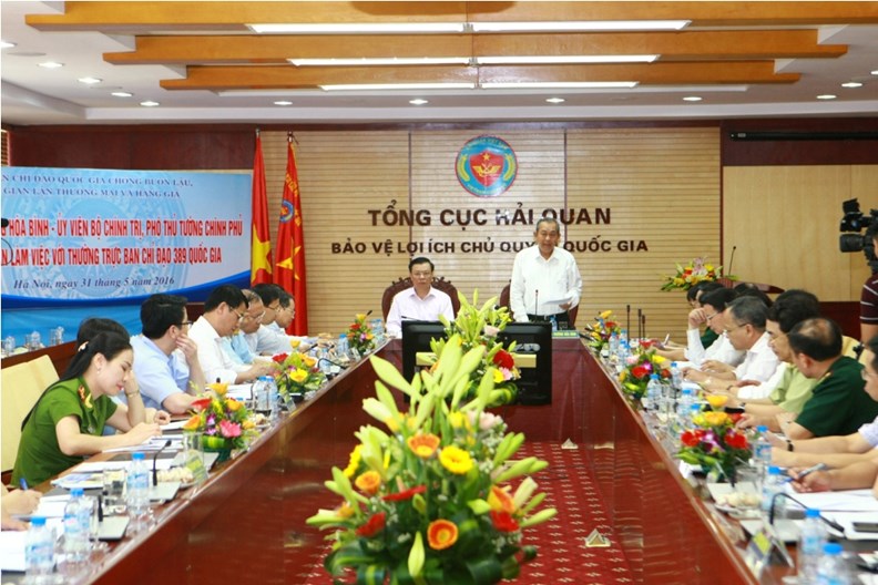 Phó Thủ tướng Trương Hòa Bình làm việc với Ban Chỉ đạo 389 quốc gia - ảnh 2