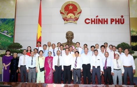 Phó Thủ tướng Trương Hòa Bình tiếp nạn nhân chất độc da cam tỉnh Quảng Nam - ảnh 1