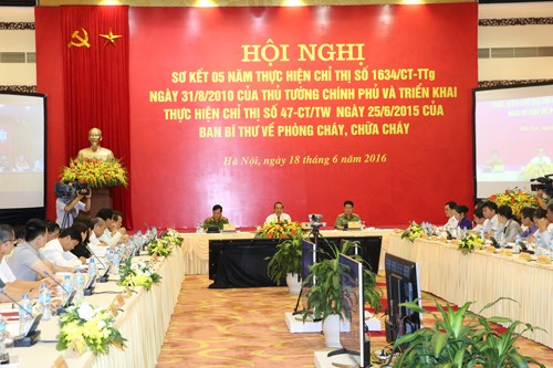 Hội nghị toàn quốc về phòng cháy, chữa cháy - ảnh 2