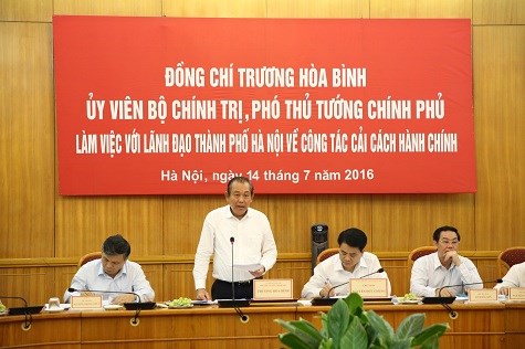 Đẩy mạnh cải cách hành chính, phục vụ người dân và DN - ảnh 1