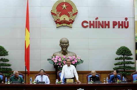 Phó Thủ tướng Trương Hòa Bình tiếp đoàn người có công tỉnh Cà Mau - ảnh 1