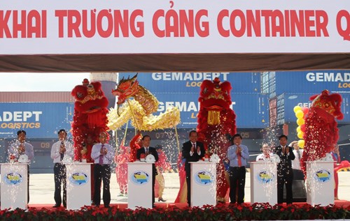 Phó Thủ tướng cắt băng khai trương cảng container quốc tế tại TPHCM - ảnh 2