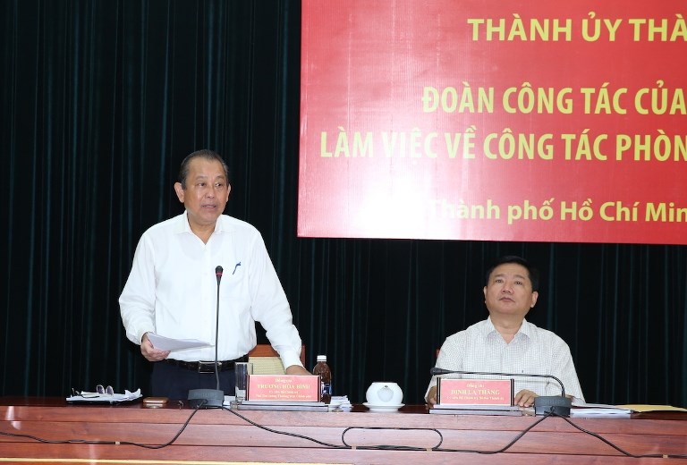 TPHCM cần đẩy nhanh xử lý các vụ tham nhũng nghiêm trọng - ảnh 1
