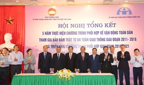 Nâng cao phối hợp bảo đảm trật tự an toàn giao thông - ảnh 1