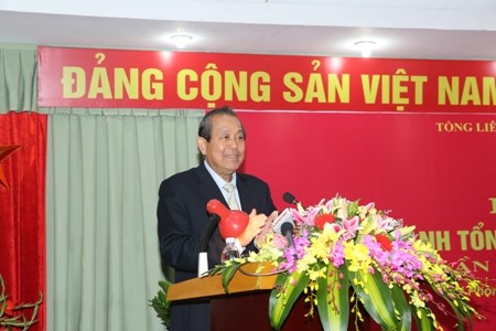 Hoạt động công đoàn phải hướng về cơ sở, hướng về người lao động - ảnh 1