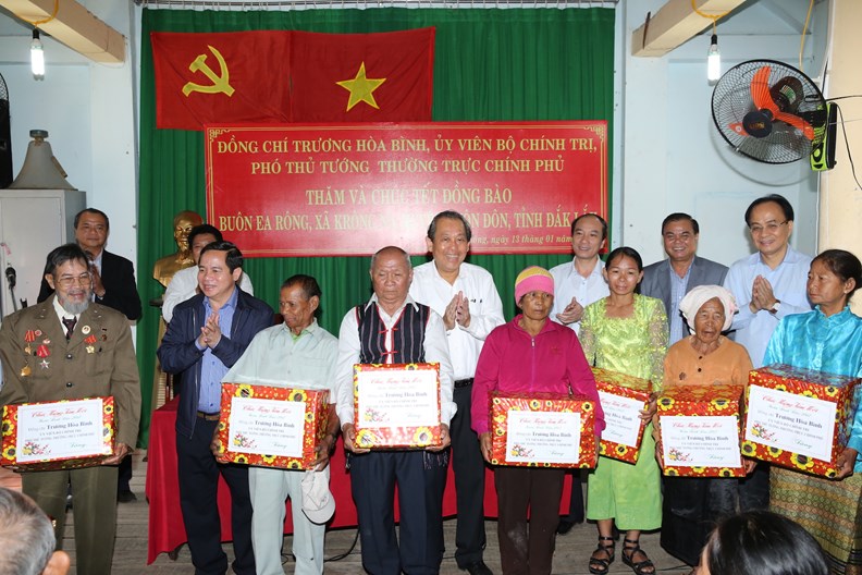 Phó Thủ tướng Thường trực chúc Tết tại Đắk Lắk - ảnh 1