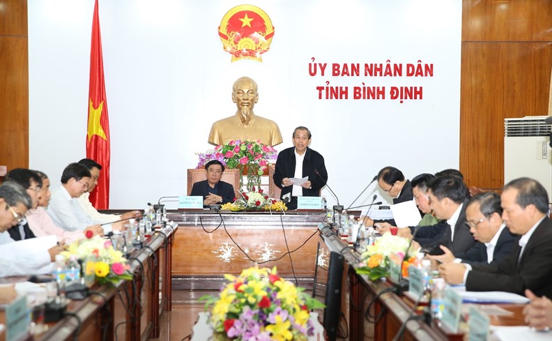 Phó Thủ tướng Thường trực thăm và làm việc tại tỉnh Bình Định - ảnh 2