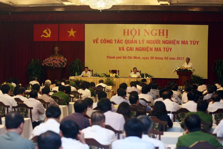 Hai Phó Thủ tướng chủ trì hội nghị về quản lý người nghiện ma túy - ảnh 1
