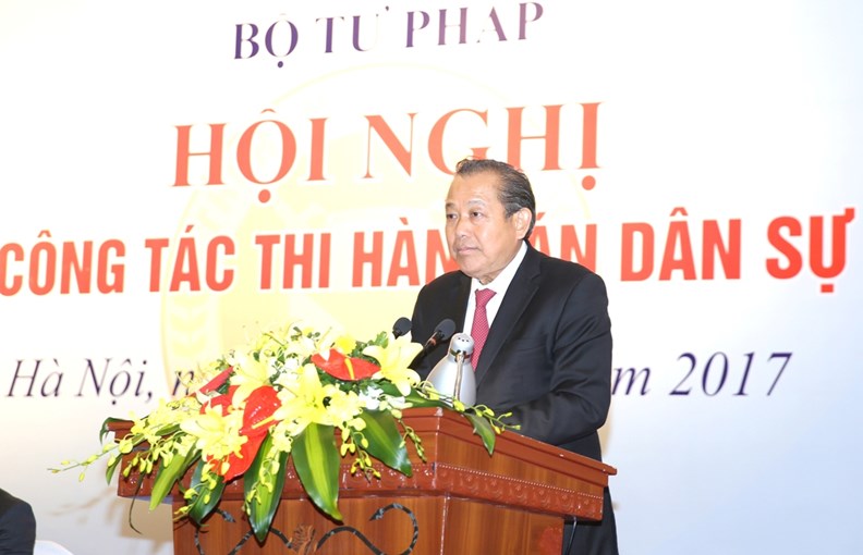 Cán bộ thi hành án dân sự không được làm trái pháp luật, lệch công lý - ảnh 1