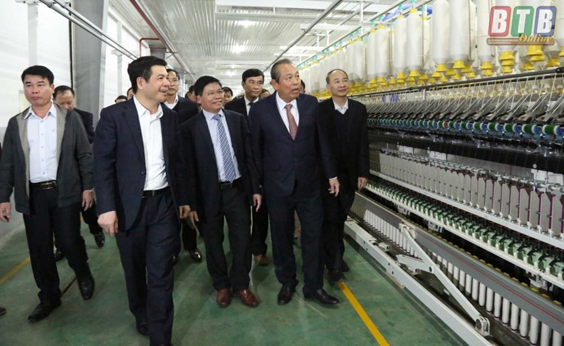 Phó Thủ tướng Trương Hòa Bình làm việc tại tỉnh Thái Bình - ảnh 2