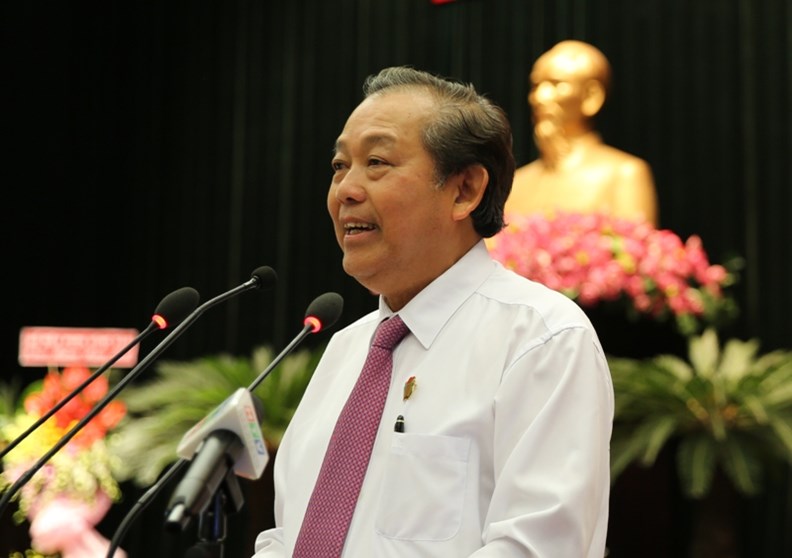 Phó Thủ tướng dự họp mặt học sinh miền Nam các trường trên đất Bắc - ảnh 1