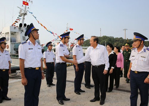 Phó Thủ tướng Trương Hòa Bình thăm các LLVT trên địa bàn Kiên Giang - ảnh 3