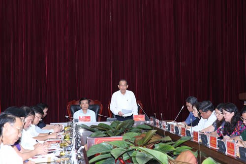Phó Thủ tướng Thường trực làm việc tại tỉnh Điện Biên về tình hình di dân - ảnh 1