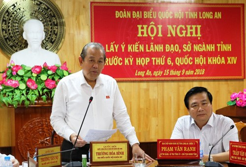 Long An kiến nghị bãi bỏ, sửa đổi nhiều quy định không phù hợp - ảnh 1