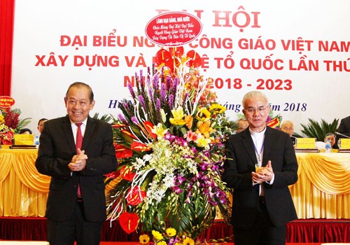 Phó Thủ tướng dự Đại hội Ủy ban Đoàn kết Công giáo Việt Nam - ảnh 1