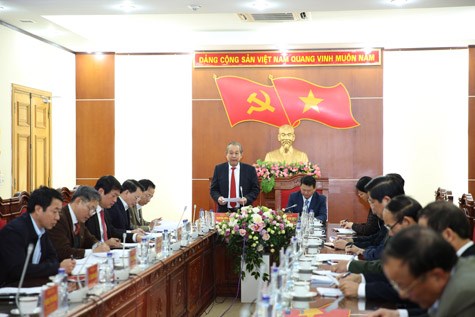 Kiểm tra công tác phòng chống tham nhũng tại Lào Cai - ảnh 1