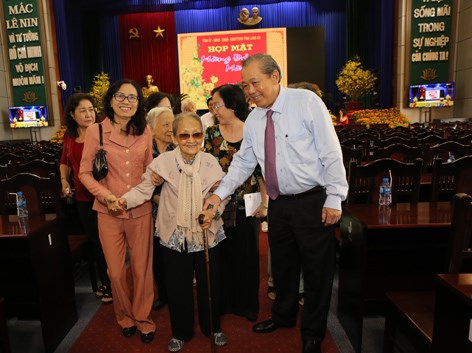 Phó Thủ tướng dự họp mặt mừng Đảng, mừng Xuân tại Long An - ảnh 1
