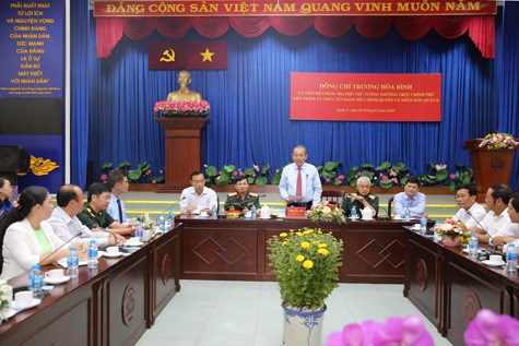 Phó Thủ tướng chúc Tết Đảng bộ, chính quyền và nhân dân Quận 8, TPHCM - ảnh 2
