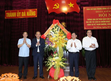 Thông qua dự thảo báo cáo kết quả kiểm tra đối với Thường vụ Thành uỷ Đà Nẵng - ảnh 2
