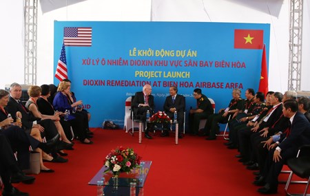 Phó Thủ tướng dự Lễ khởi động dự án xử lý dioxin sân bay Biên Hòa - ảnh 1