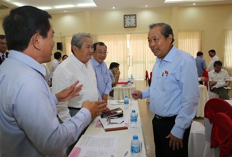 Phó Thủ tướng tiếp xúc cử tri doanh nghiệp Long An - ảnh 1