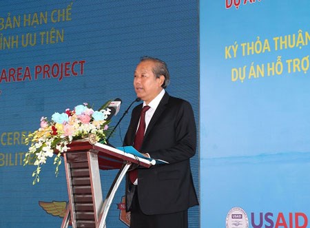 Phó Thủ tướng Thường trực dự khởi công Dự án Xử lý chất độc dioxin tại sân bay Biên Hòa - ảnh 1