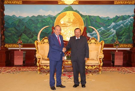 Phó Thủ tướng Thường trực hội kiến Tổng Bí thư, Chủ tịch nước và Thủ tướng Lào - ảnh 1