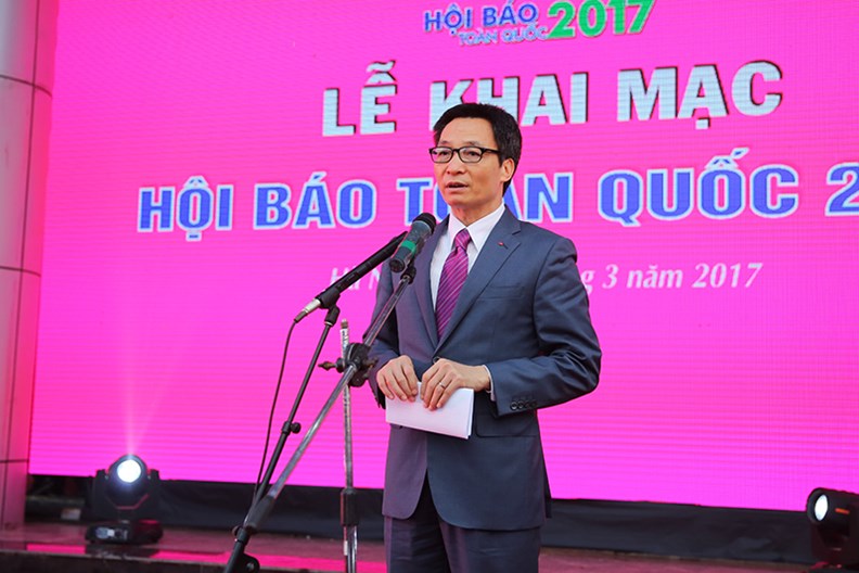 Phát biểu của Phó Thủ tướng tại Lễ Khai mạc Hội báo toàn quốc 2017 - ảnh 1