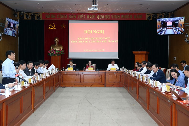 Người dân phải được ‘thụ hưởng’ trong thực hiện dân chủ cơ sở - ảnh 1