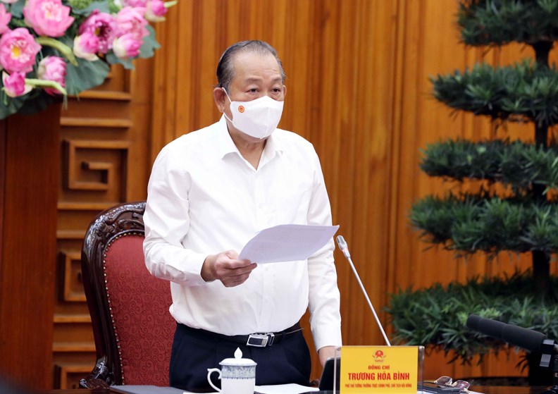 Phó Thủ tướng Thường trực chủ trì họp Hội đồng Tư vấn đặc xá Trung ương - ảnh 1